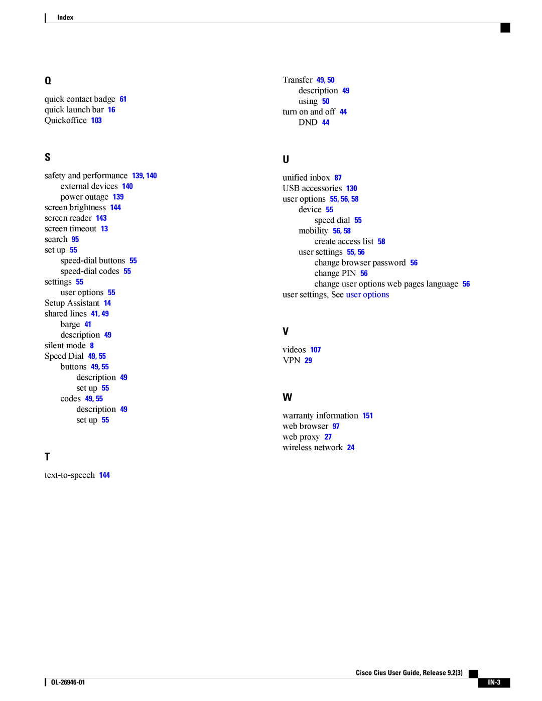 Cisco Systems CiscoCius manual Text-to-speech 