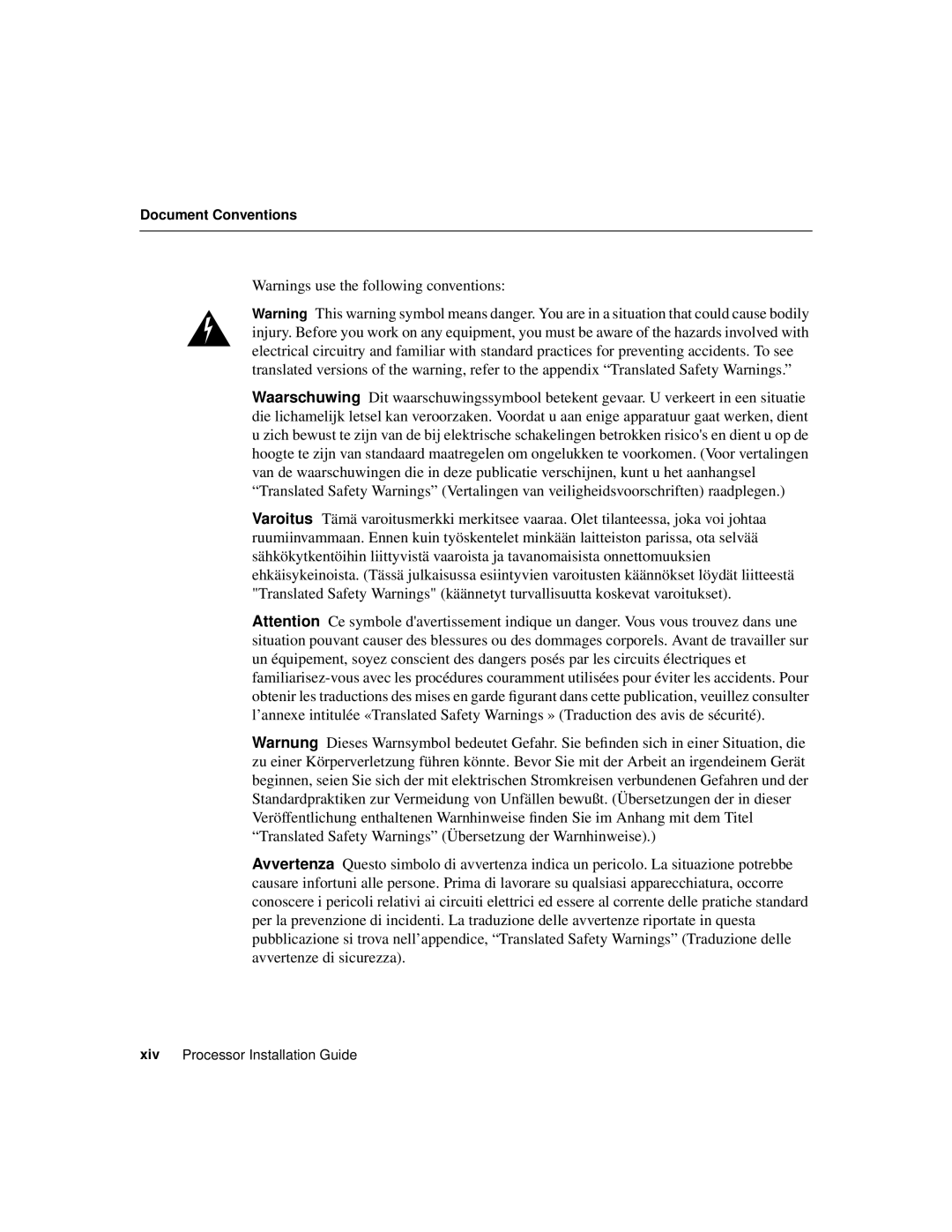 Cisco Systems Computer Accessories manual Warnings use the following conventions 