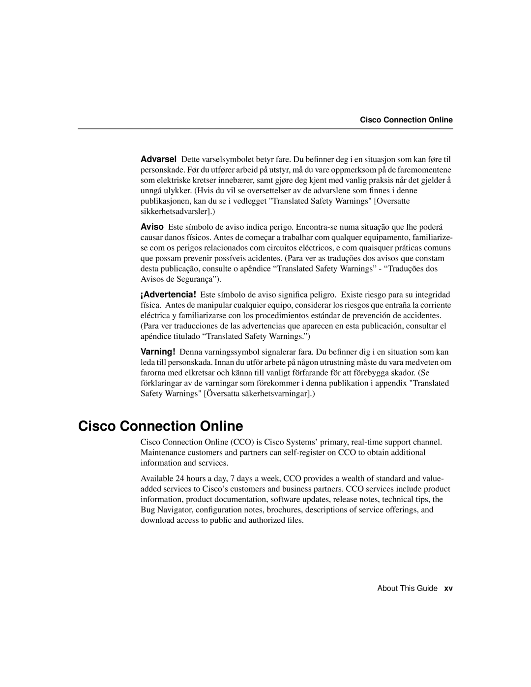 Cisco Systems Computer Accessories manual Cisco Connection Online 