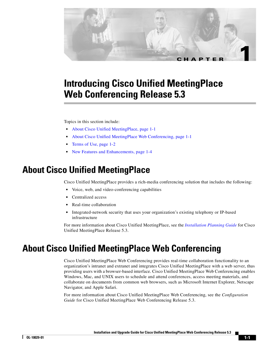 Cisco Systems Conference Phone manual About Cisco Unified MeetingPlace 