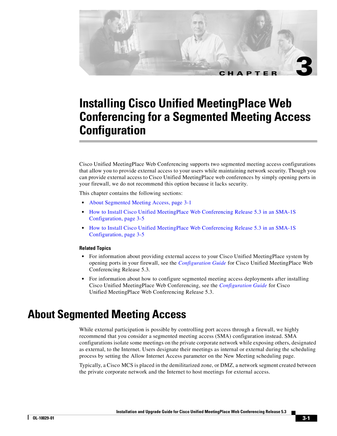 Cisco Systems Conference Phone manual About Segmented Meeting Access 