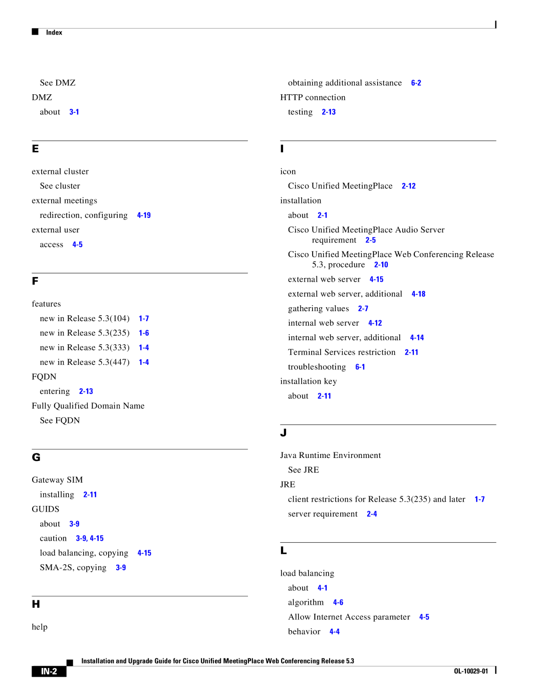 Cisco Systems Conference Phone manual IN-2 