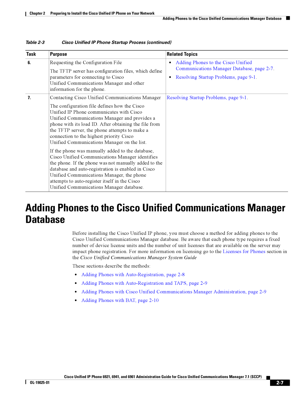 Cisco Systems CP6921CK9 manual Requesting the Configuration File 