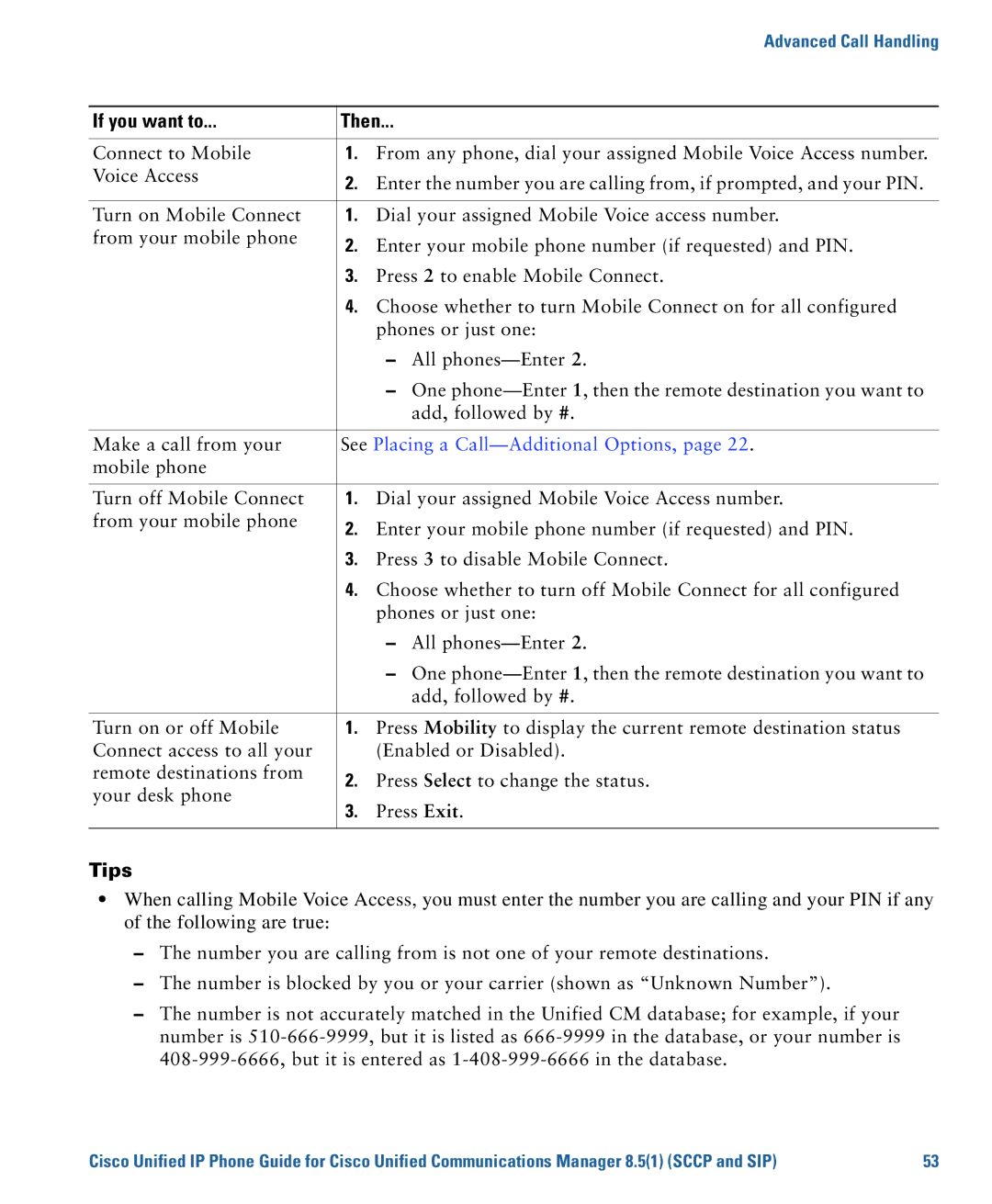 Cisco Systems CP7945G manual See Placing a Call-Additional Options 