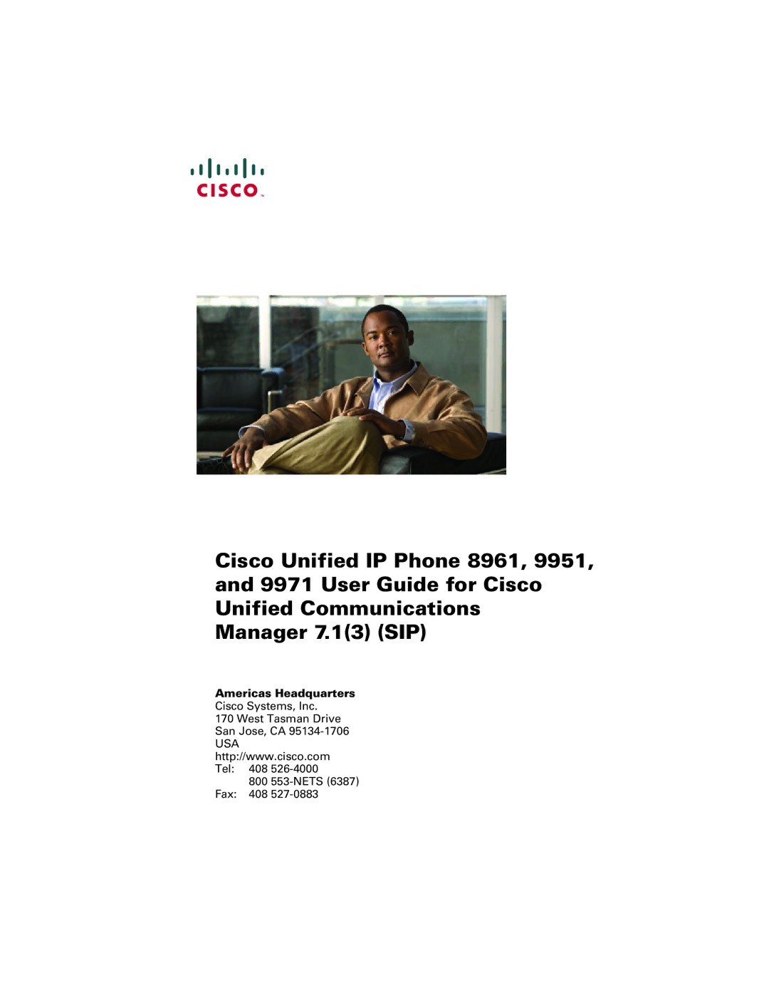 Cisco Systems CP9951CCAMK9 manual Americas Headquarters 