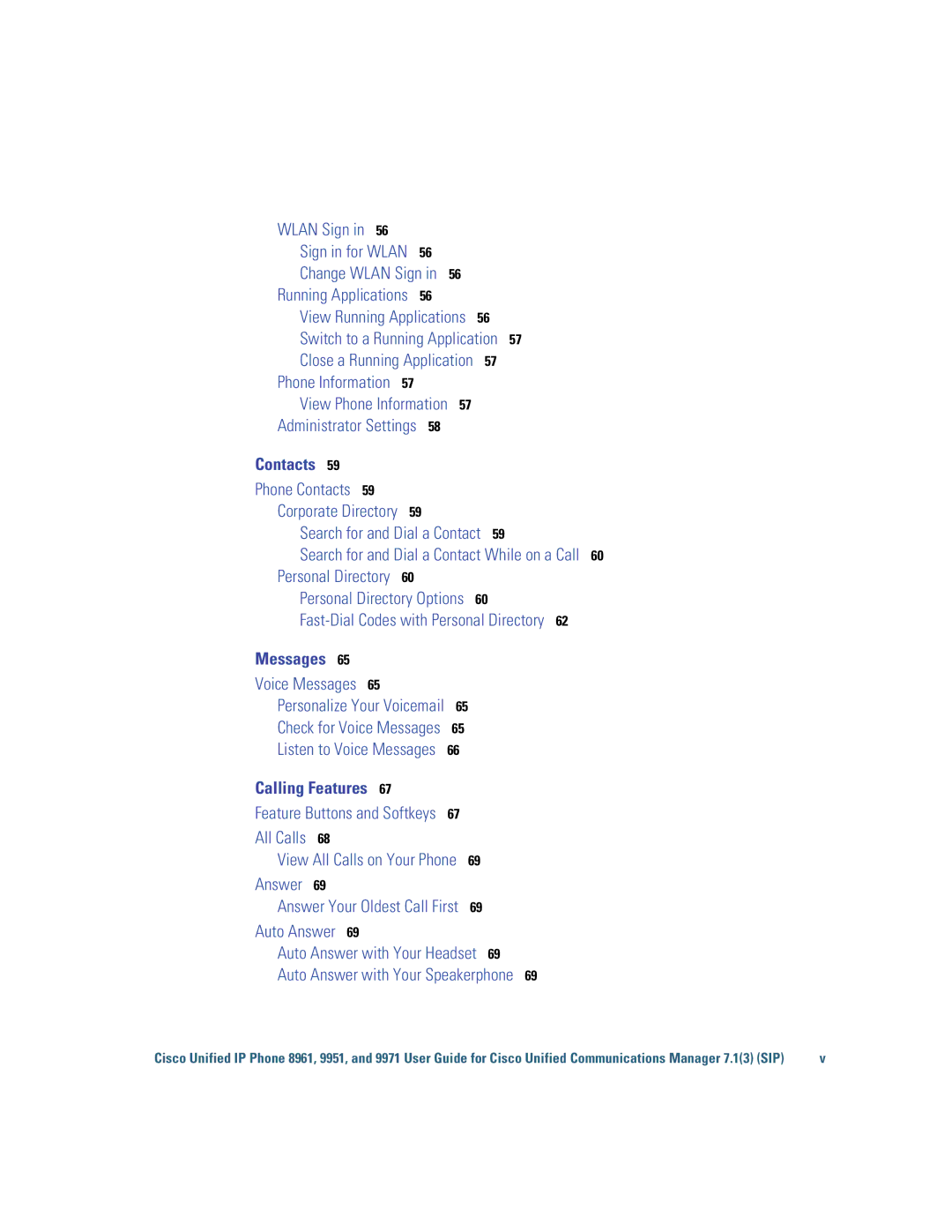 Cisco Systems CP9951CCAMK9 manual Wlan Sign 