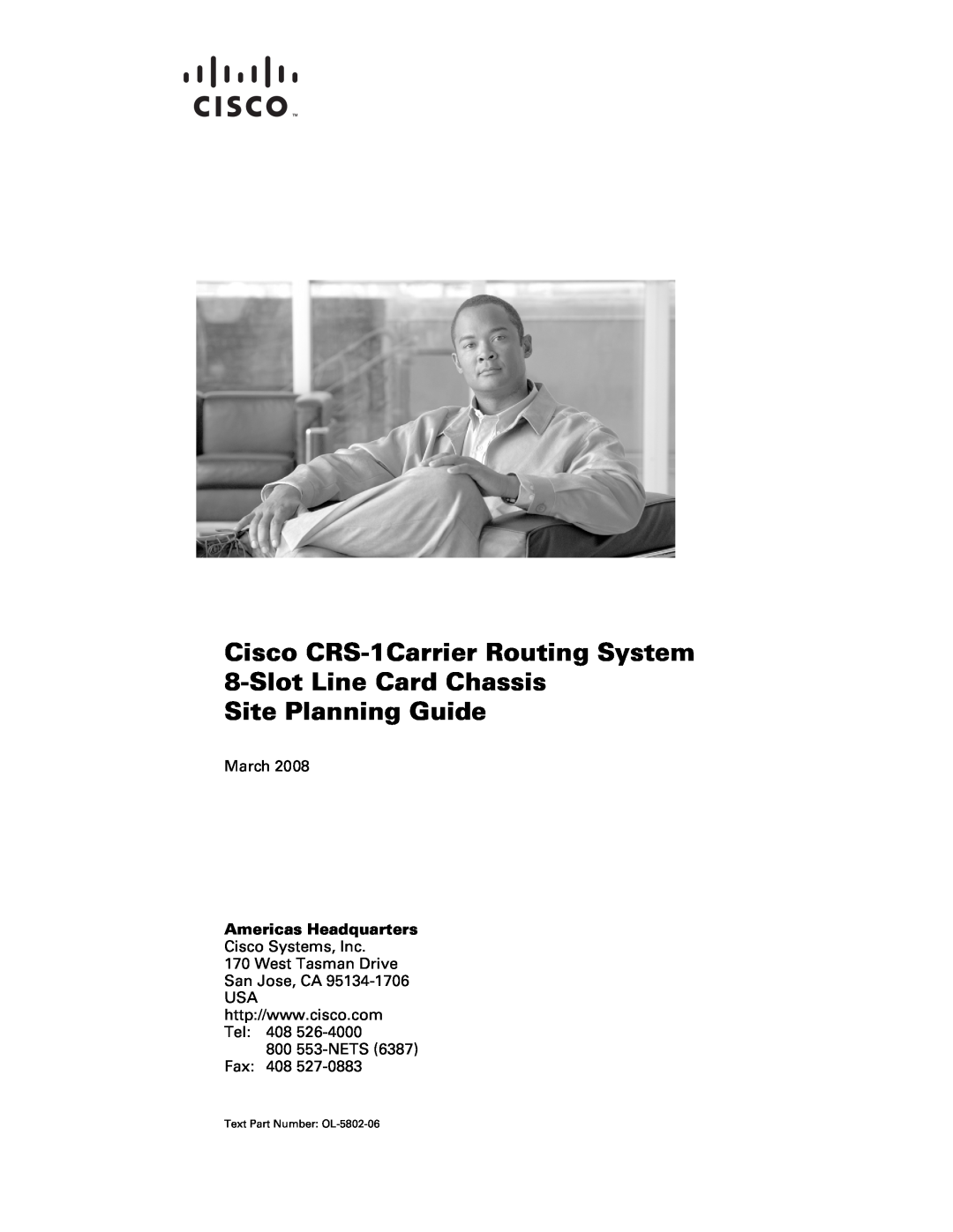 Cisco Systems specifications Cisco CRS-1Carrier Routing System, C H A P T E R 