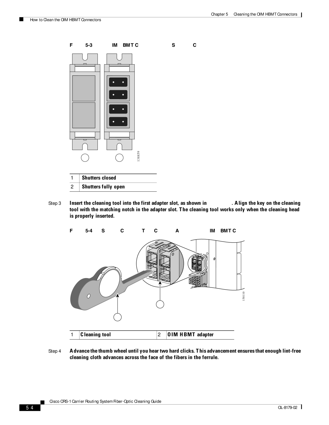 Cisco Systems CRS-1 manual Shutters closed Shutters fully open 