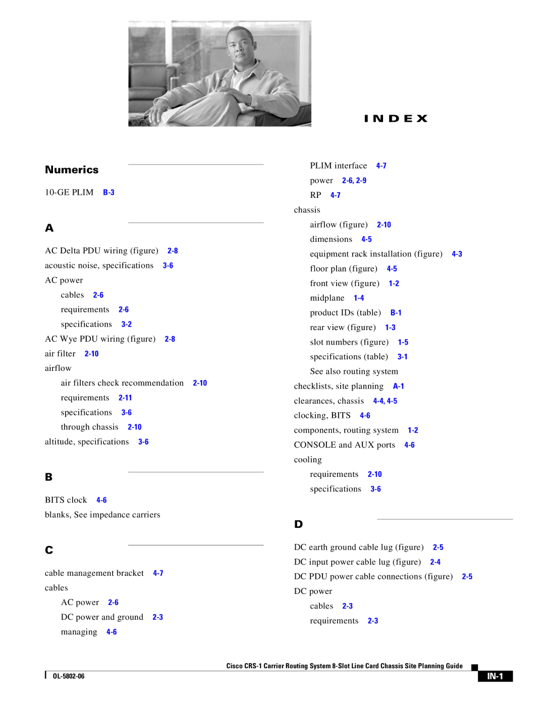 Cisco Systems CRS-1 manual Numerics 