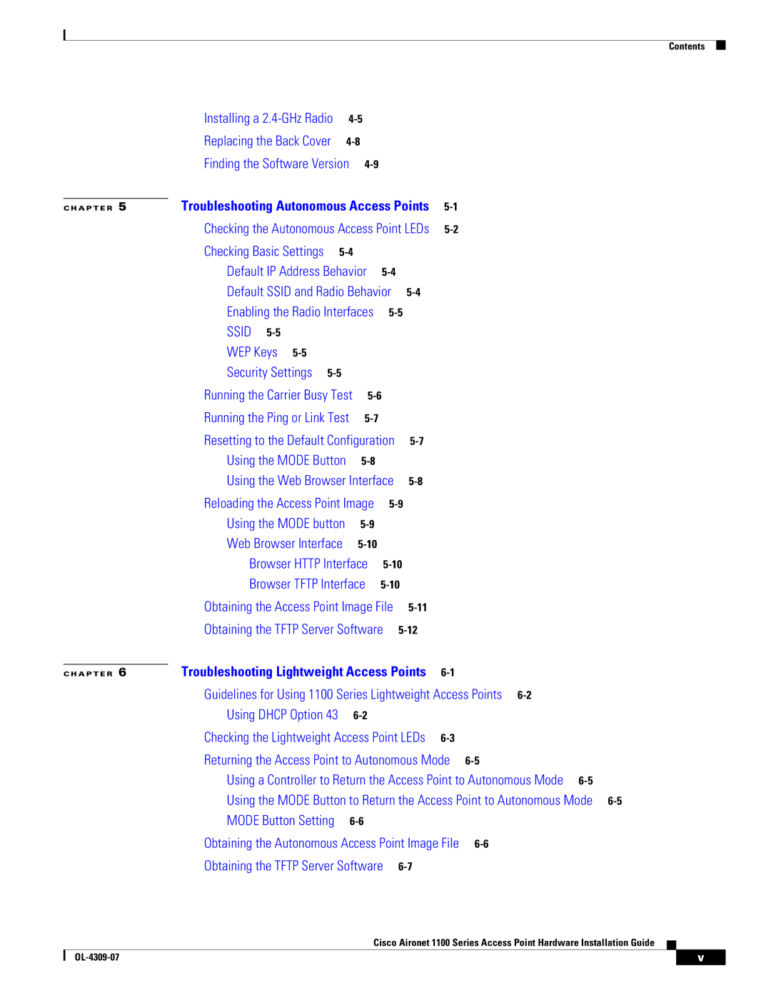 Cisco Systems CSACS1121K9 manual Finding the Software Version 