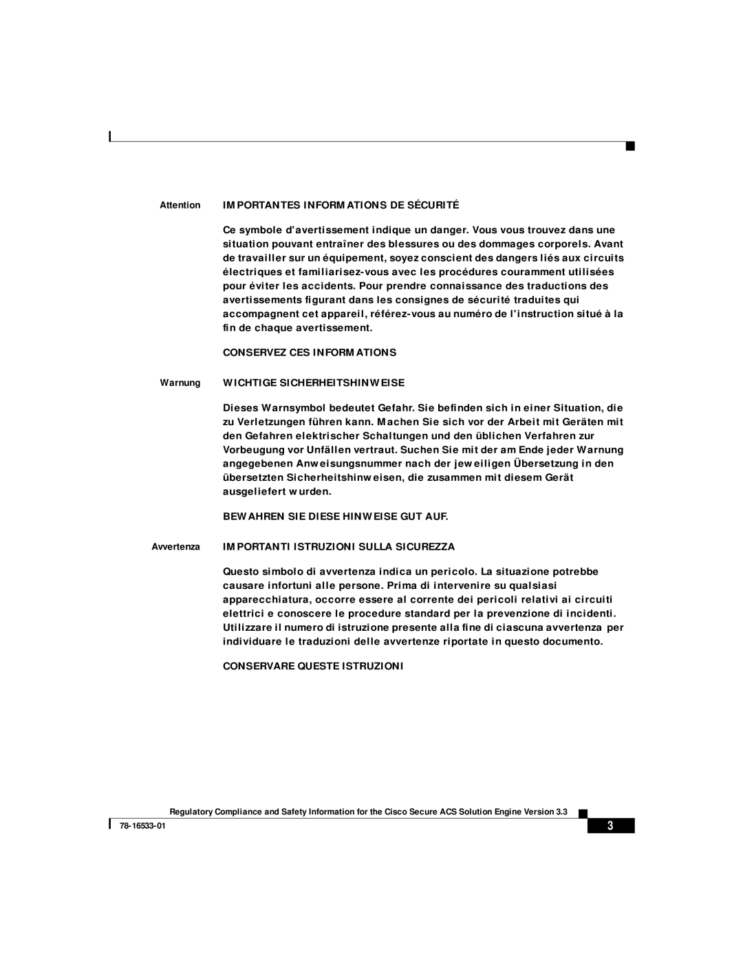 Cisco Systems CSACSE-1112-K9 manual Conservez CES Informations 