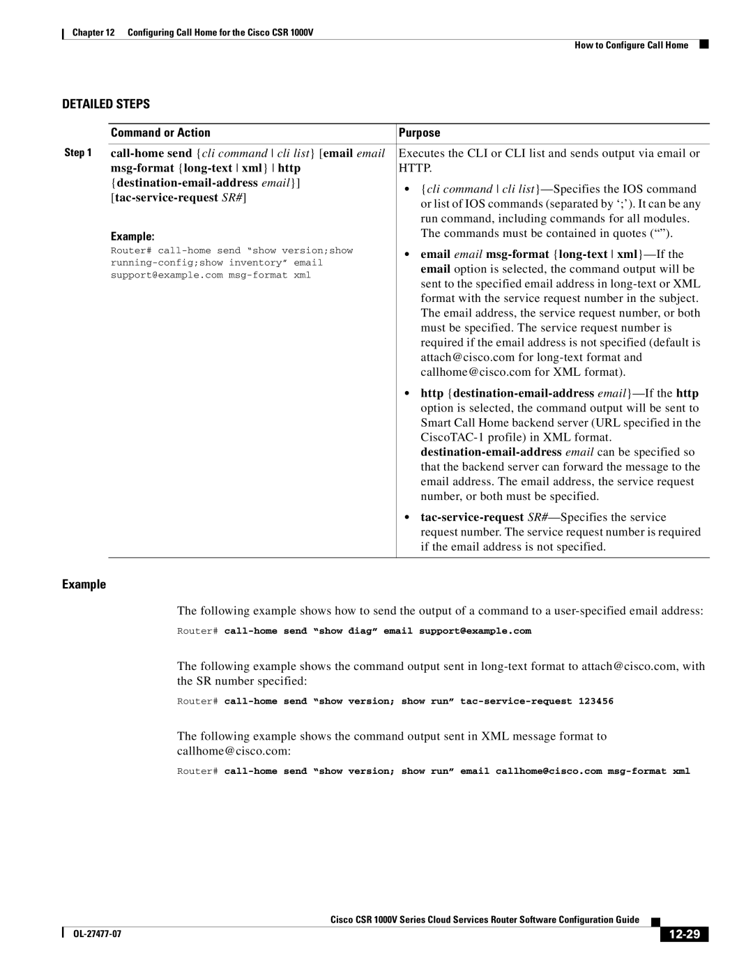 Cisco Systems CSR 1000V manual 12-29 