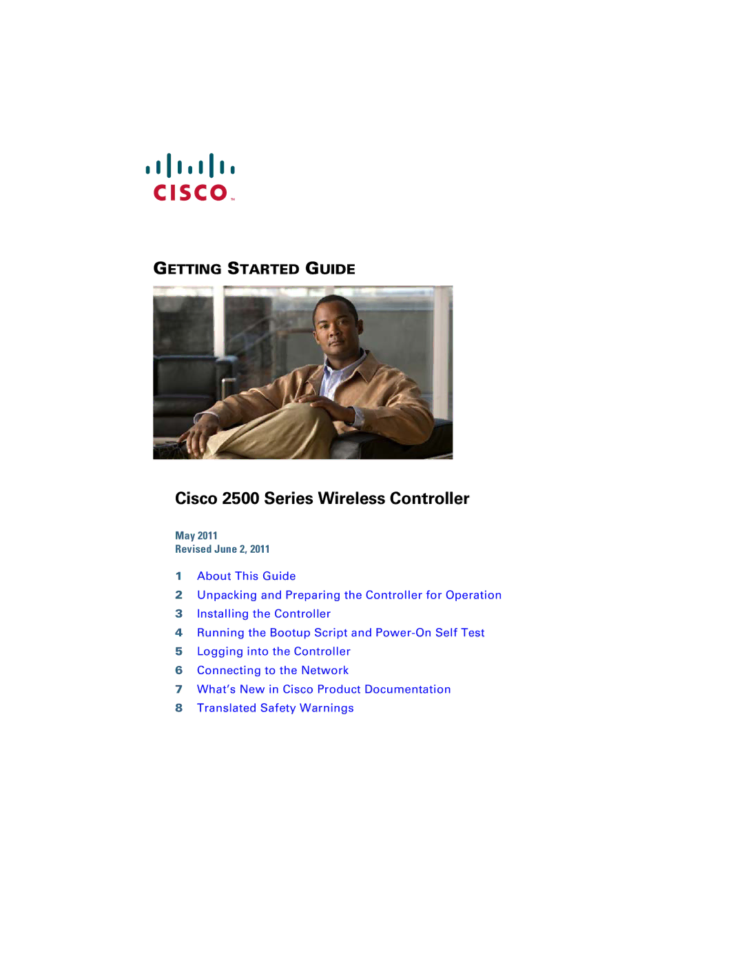 Cisco Systems AIR-CT2504-5-K9 manual Cisco 2500 Series Wireless Controller 