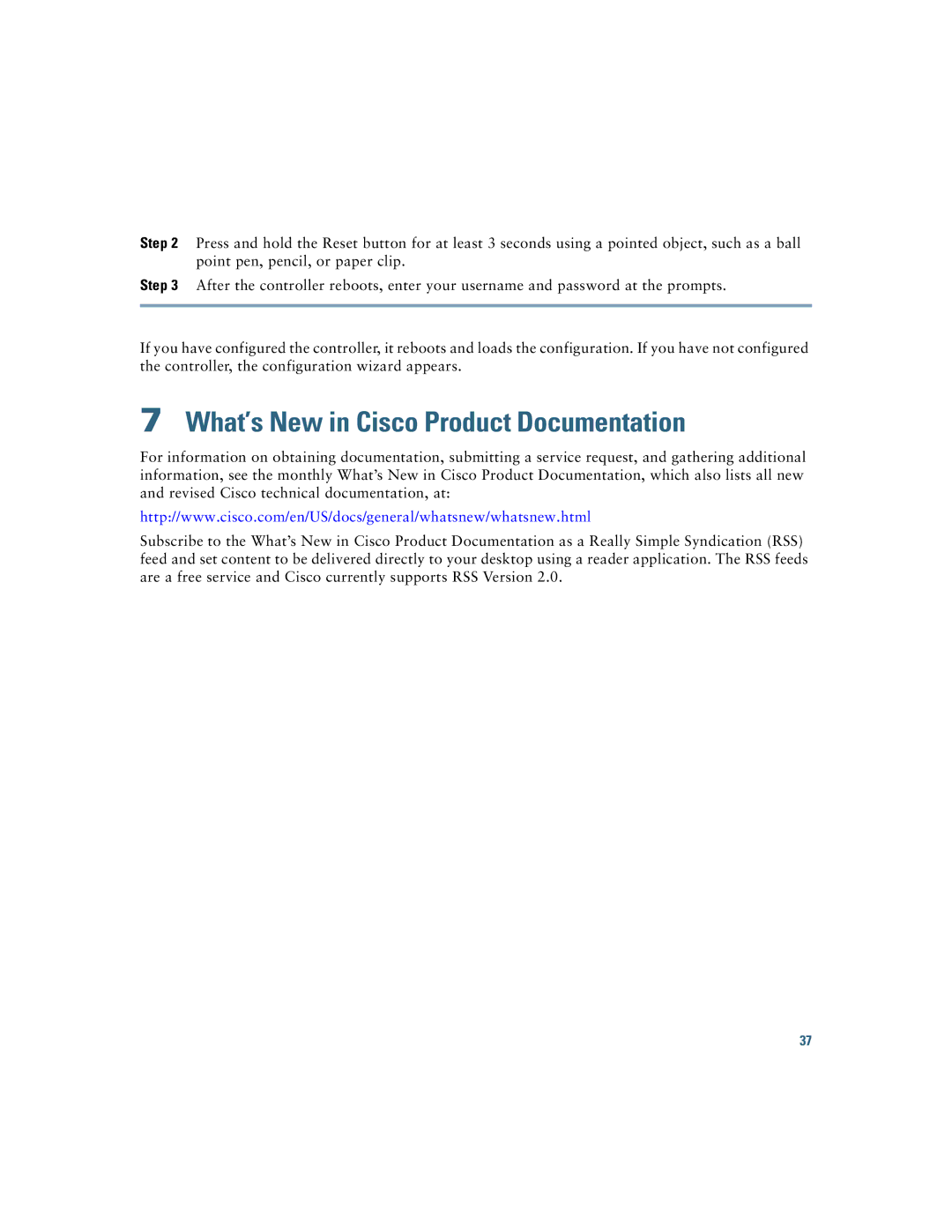 Cisco Systems AIR-CT2504-5-K9, 2500 manual What’s New in Cisco Product Documentation 