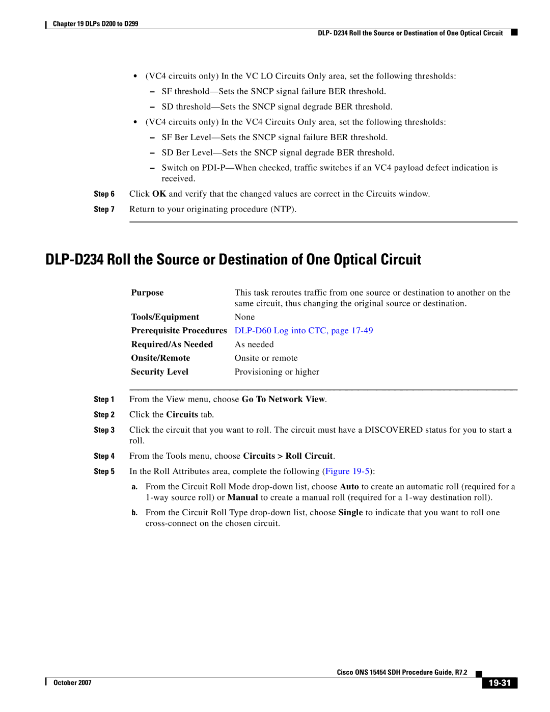 Cisco Systems D200 manual 19-31 