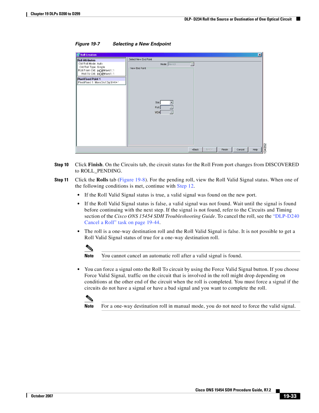 Cisco Systems D200 manual 19-33, Selecting a New Endpoint 