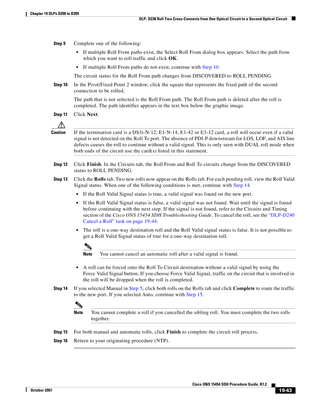 Cisco Systems D200 manual 19-43 