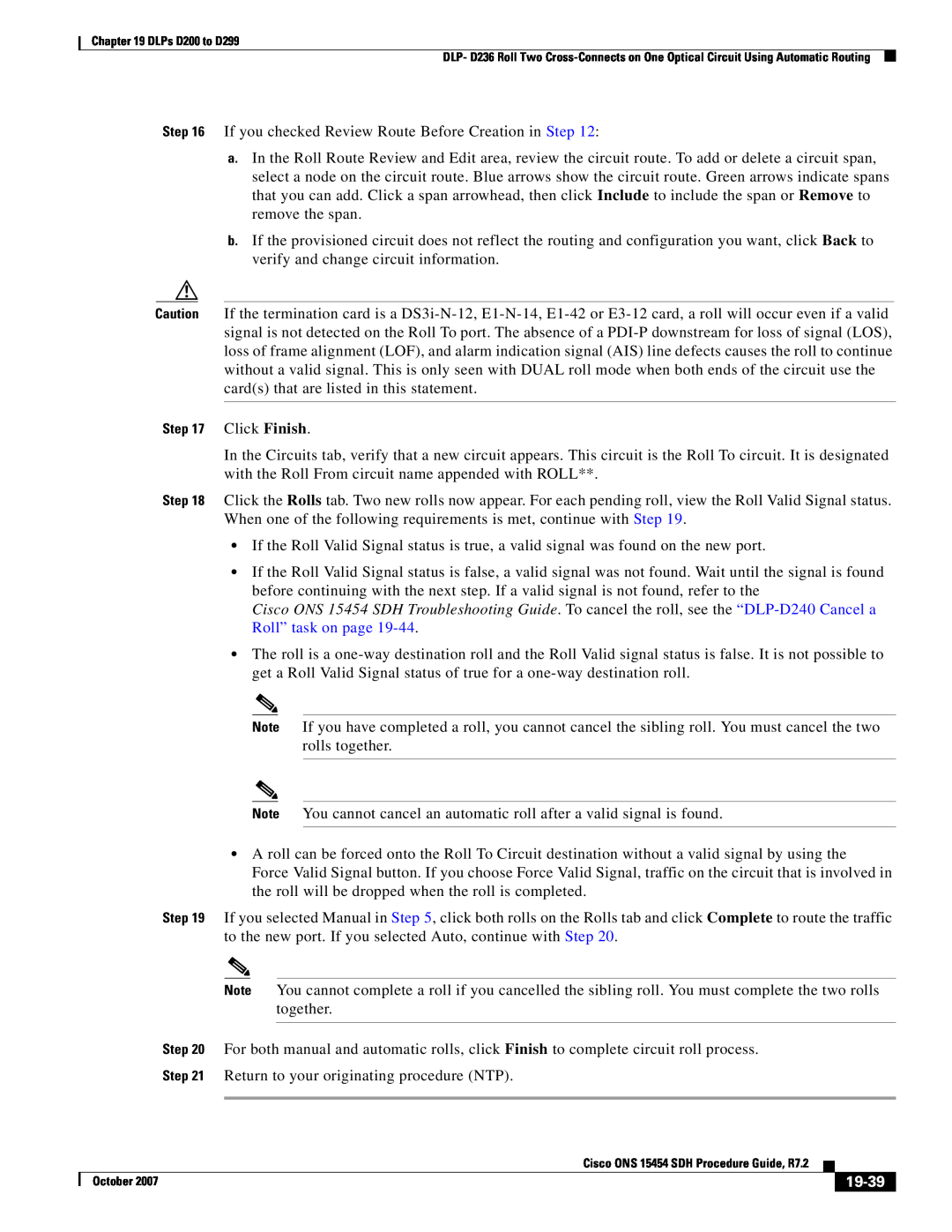 Cisco Systems D200 manual 19-39, Click Finish 