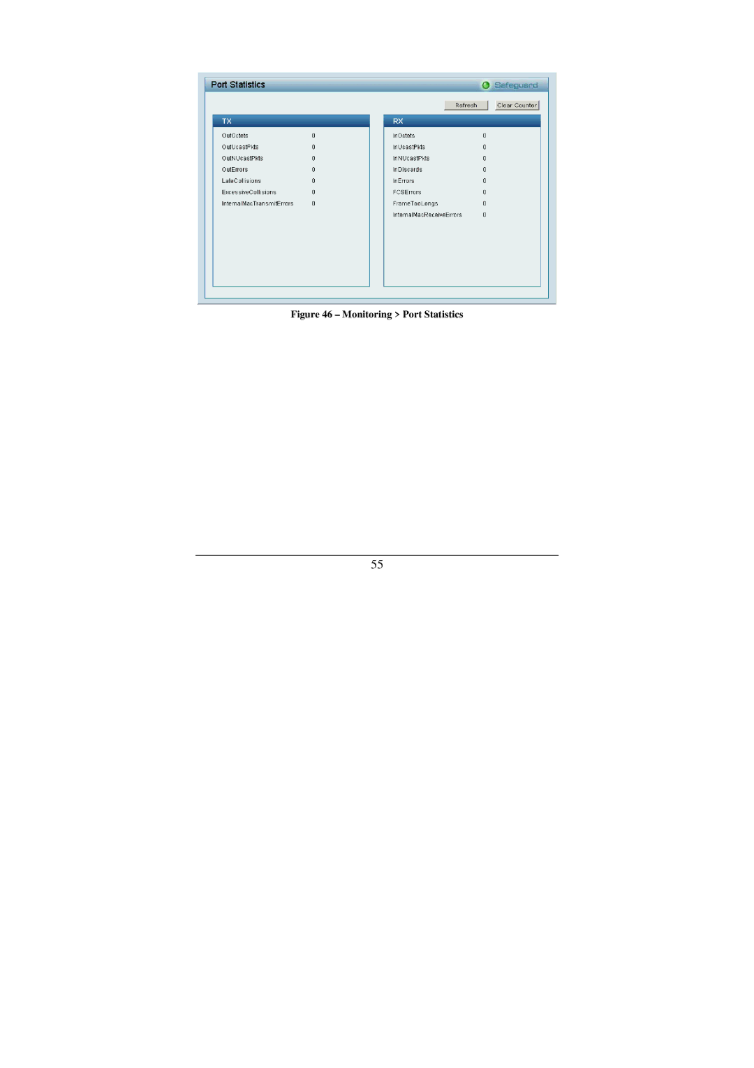 Cisco Systems DGS-1224T manual Monitoring Port Statistics 