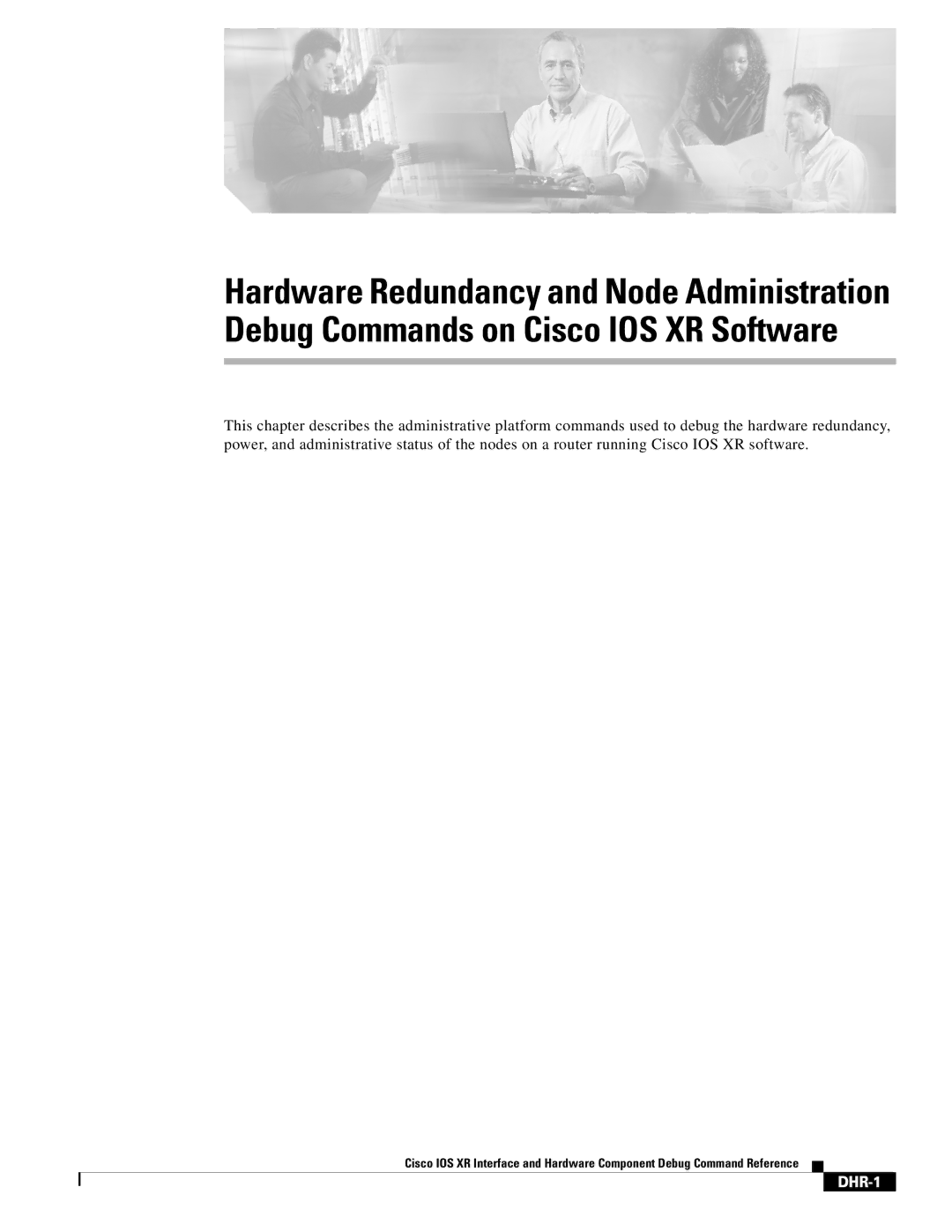 Cisco Systems DHR-1 manual 