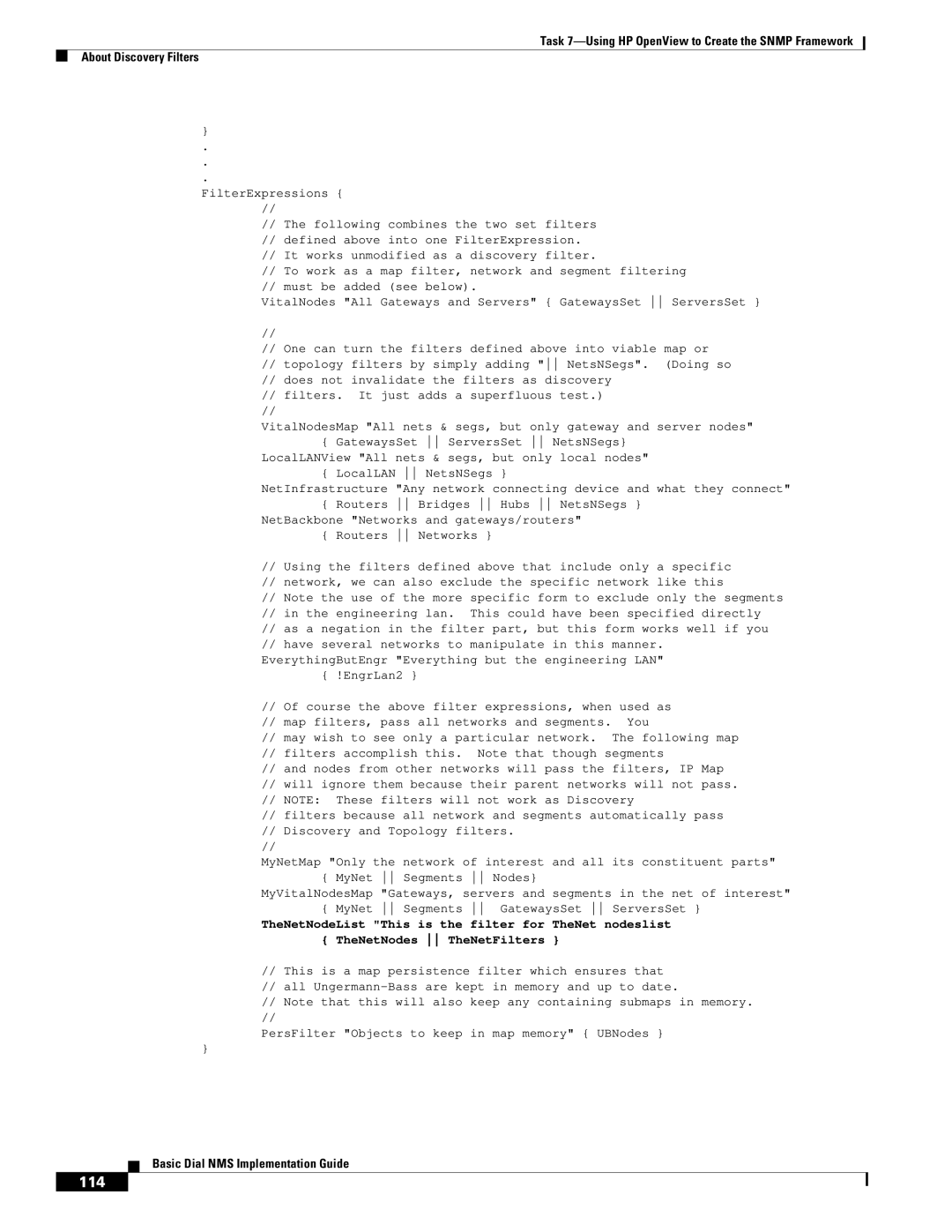 Cisco Systems Dial NMS manual Constituent parts 