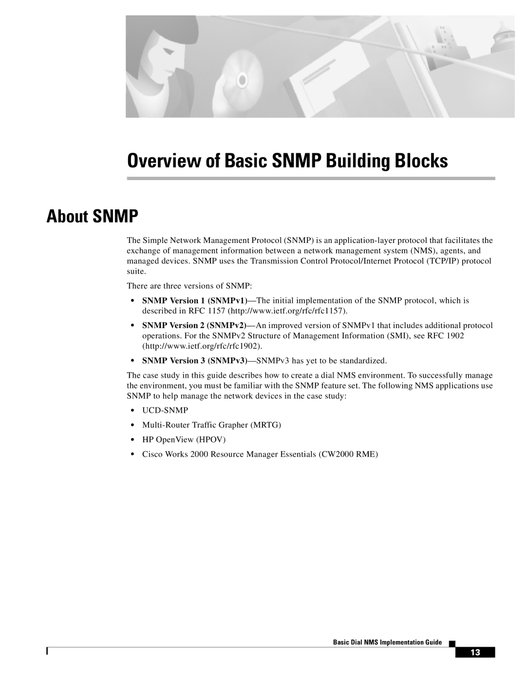 Cisco Systems Dial NMS manual About Snmp, Ucd-Snmp 