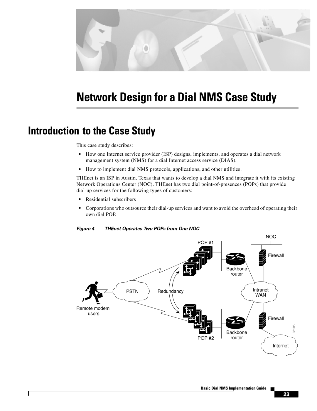 Cisco Systems manual Network Design for a Dial NMS Case Study, Introduction to the Case Study 