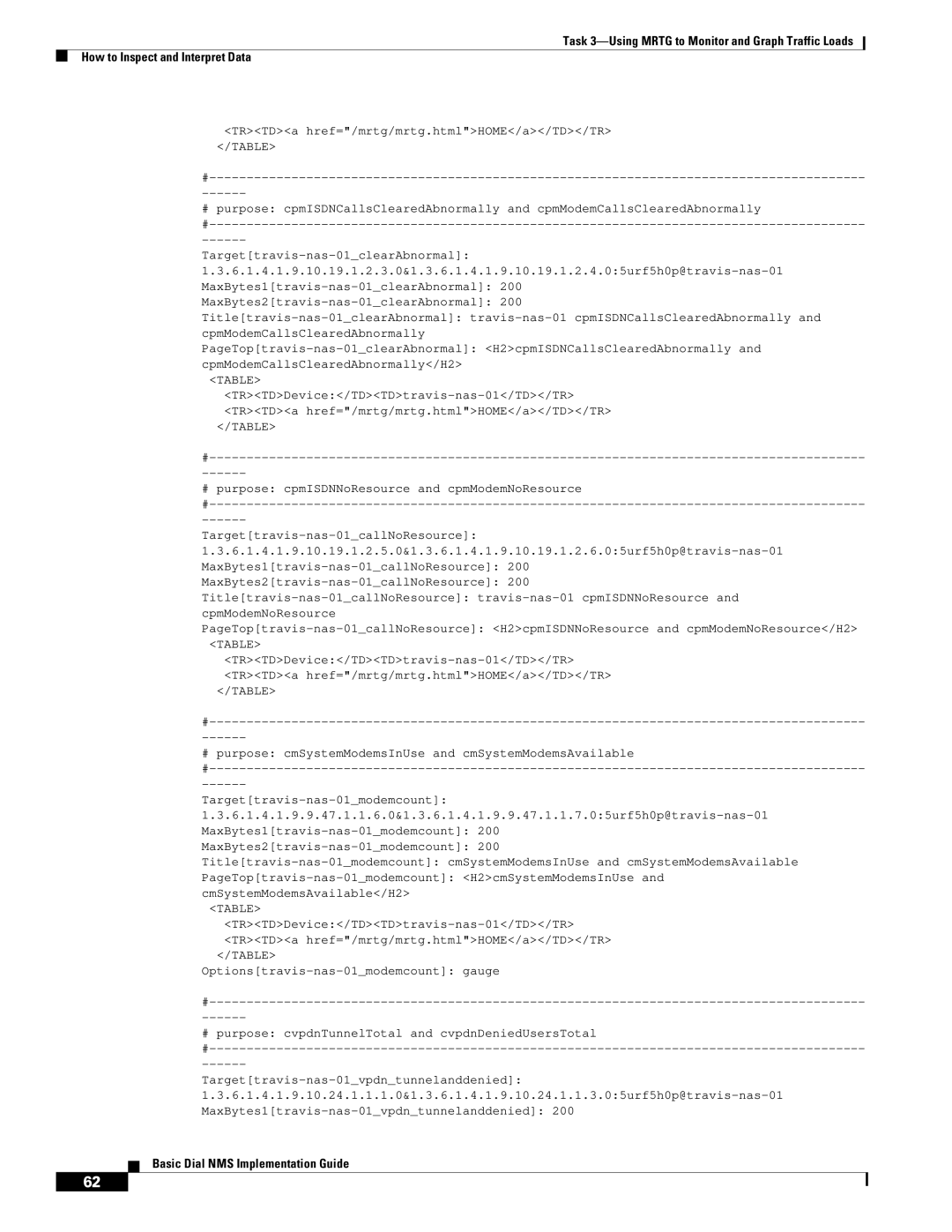 Cisco Systems Dial NMS manual # purpose cpmISDNNoResource and cpmModemNoResource 