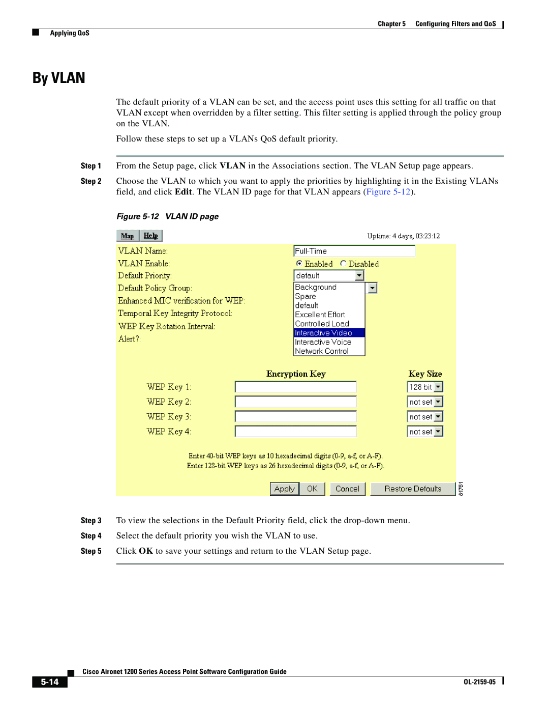 Cisco Systems DL-2159-05 manual By Vlan, Vlan ID 