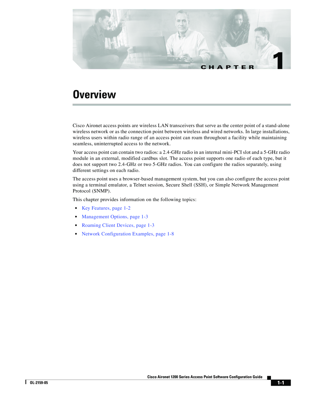 Cisco Systems DL-2159-05 manual Overview, A P T E R 