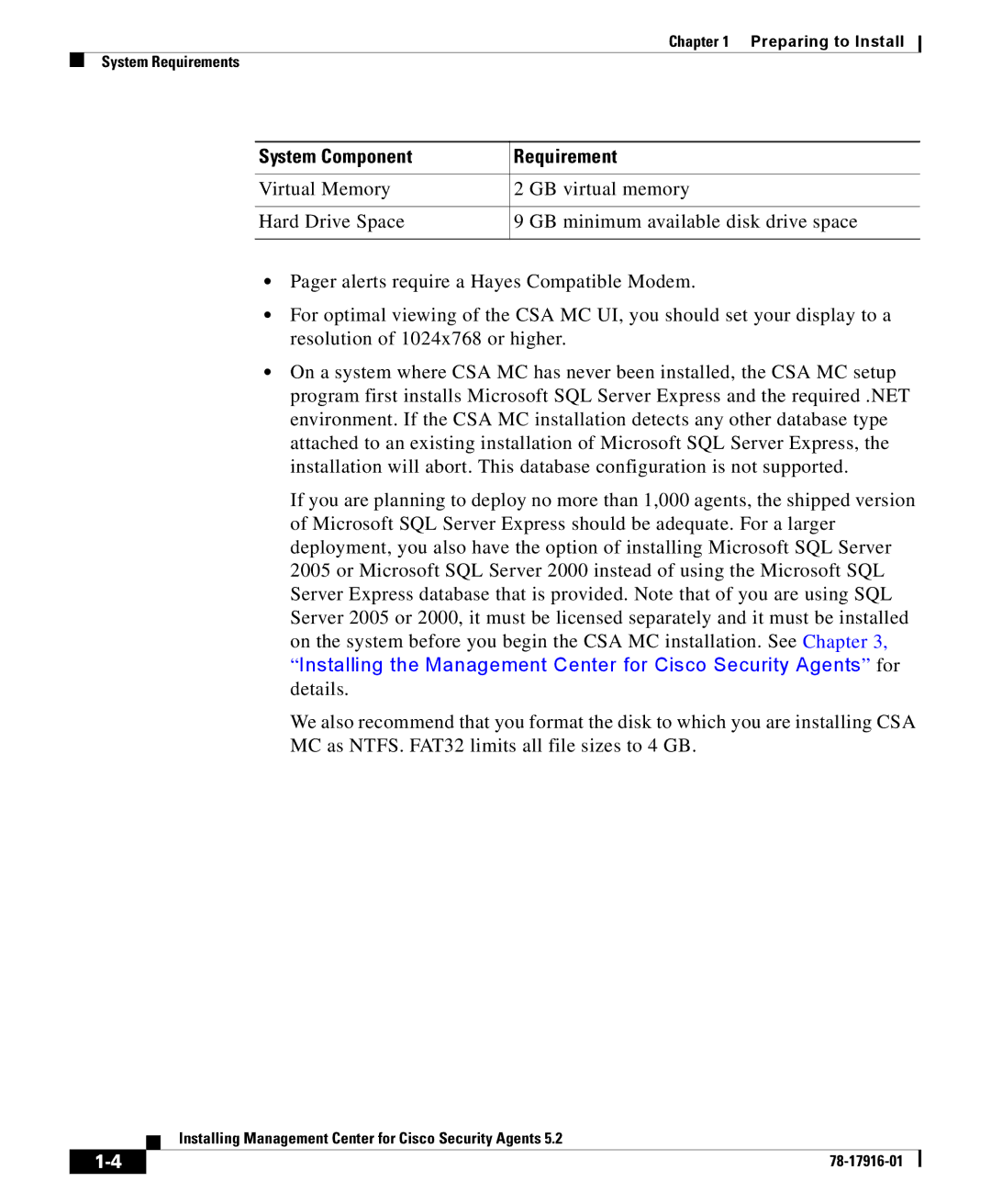 Cisco Systems DOC-78-17916 manual Preparing to Install System Requirements 