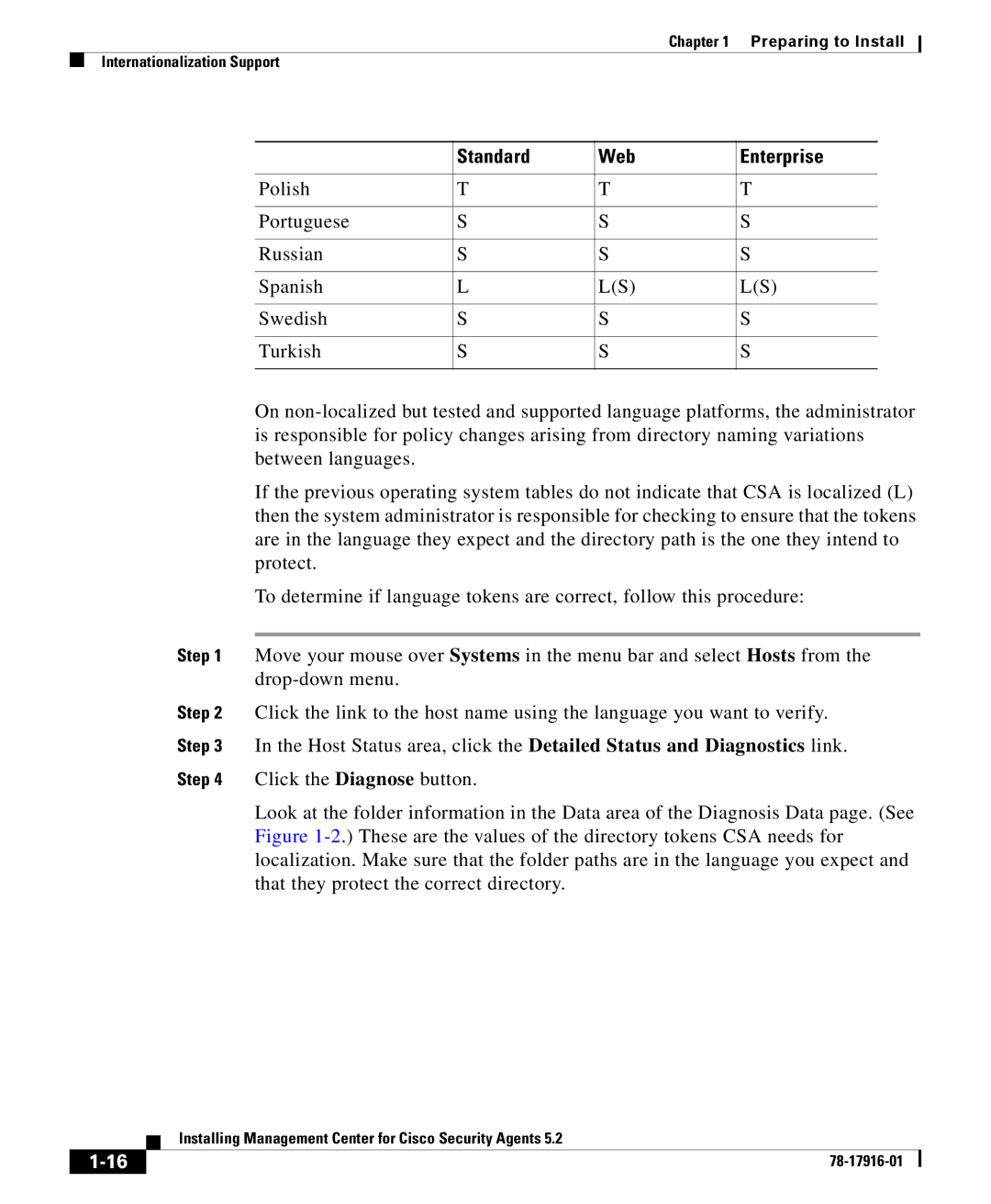 Cisco Systems DOC-78-17916 manual Installing Management Center for Cisco Security Agents 