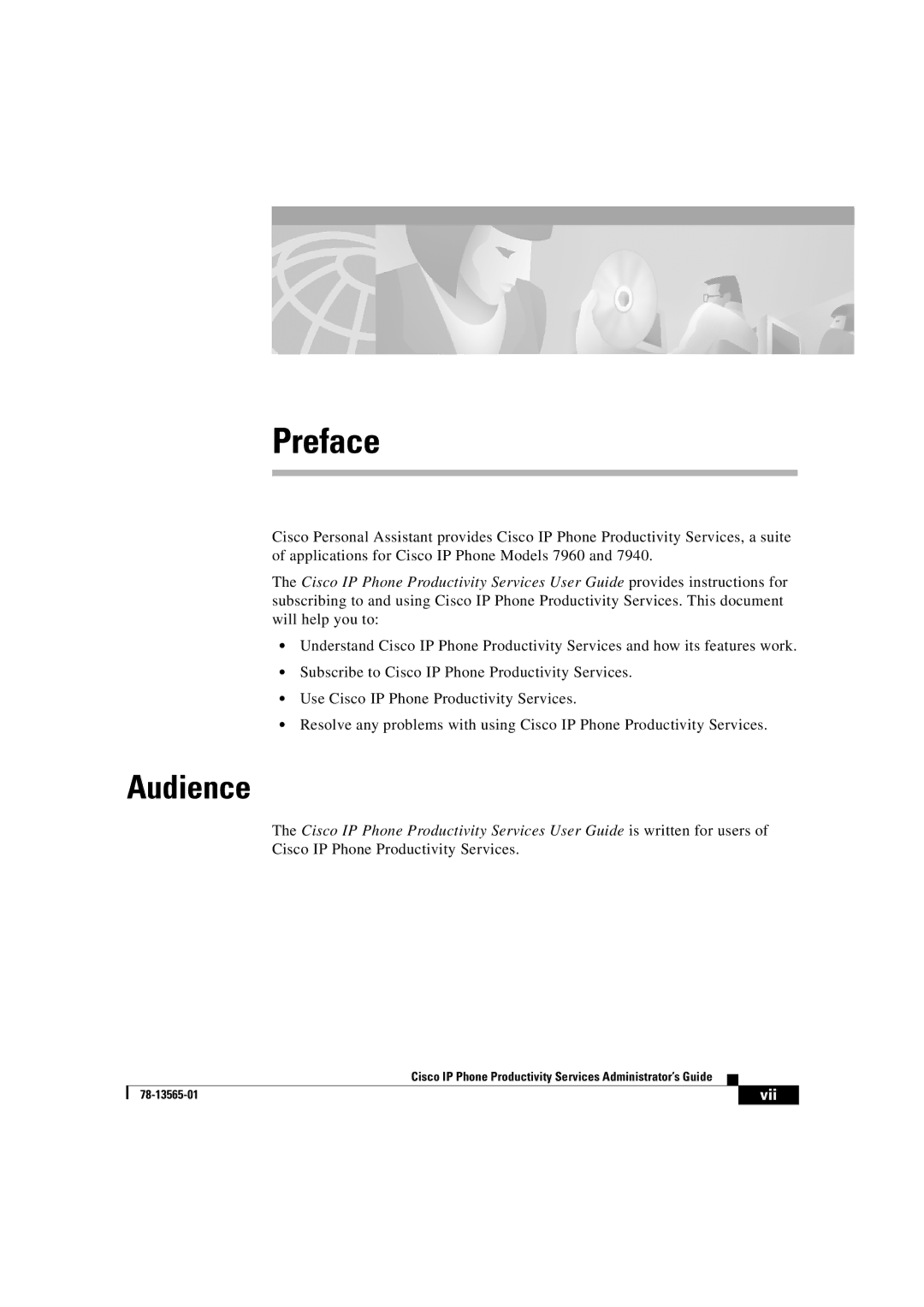 Cisco Systems DOC-7813565= manual Preface, Audience 