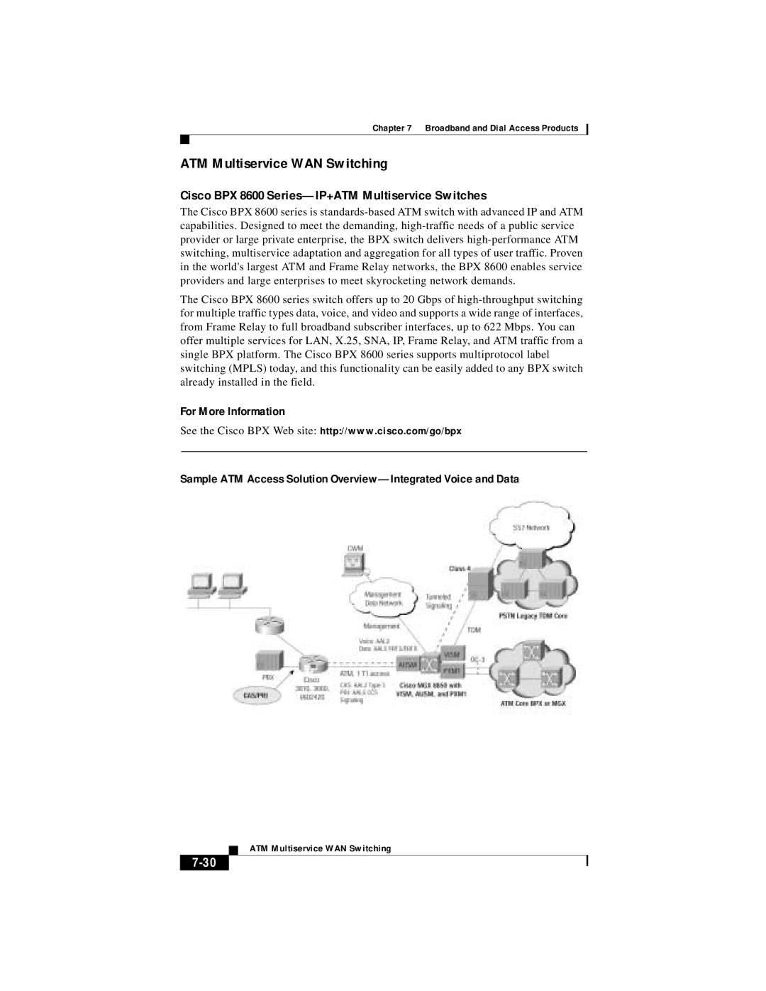 Cisco Systems DOC 785983 manual ATM Multiservice WAN Switching 