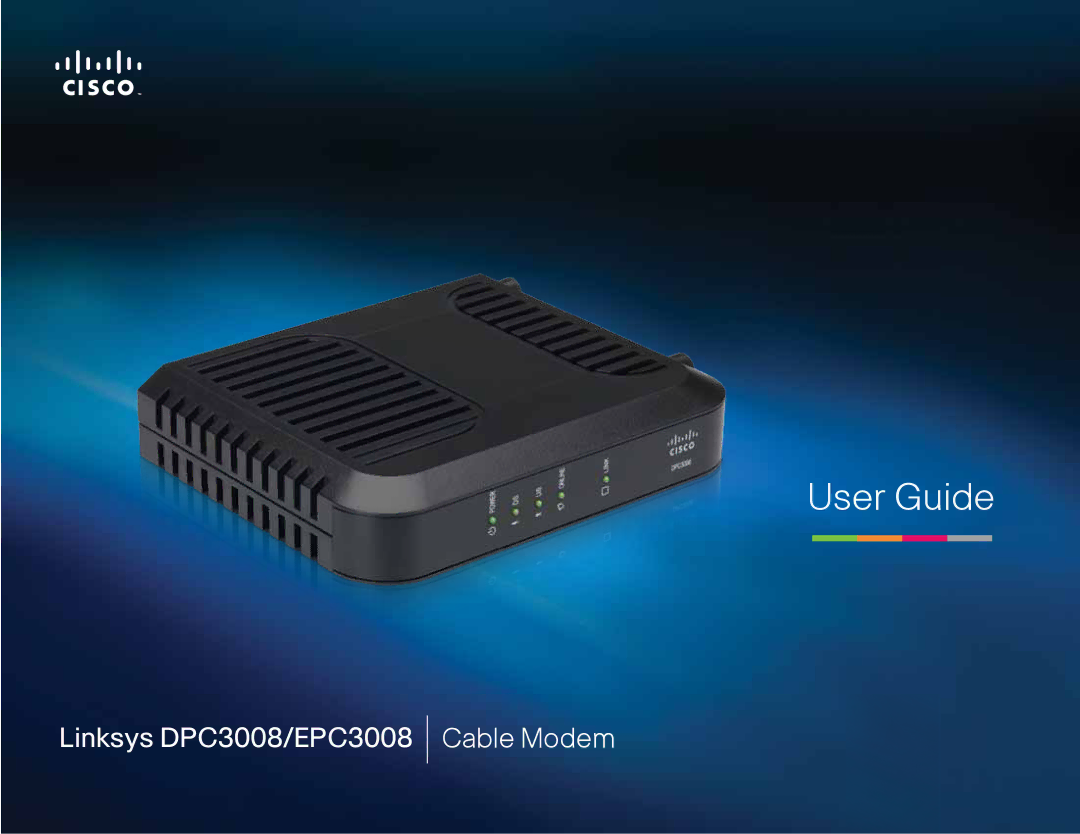 Cisco Systems DPC3008CC manual User Guide 