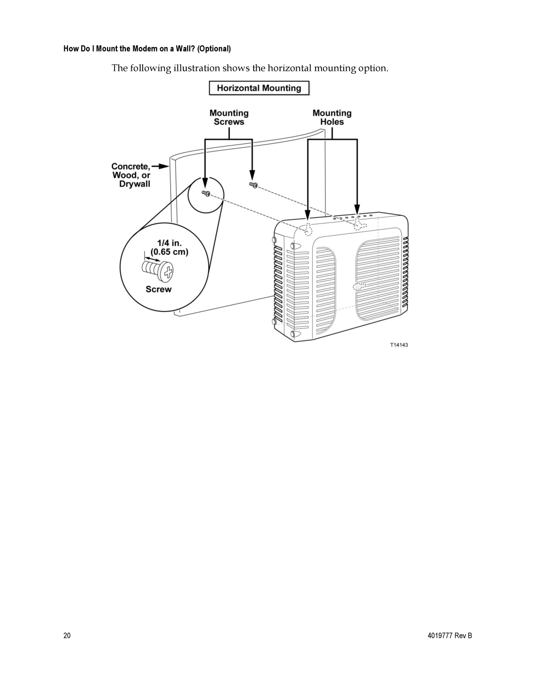 Cisco Systems DPQ3212 important safety instructions Following illustration shows the horizontal mounting option 