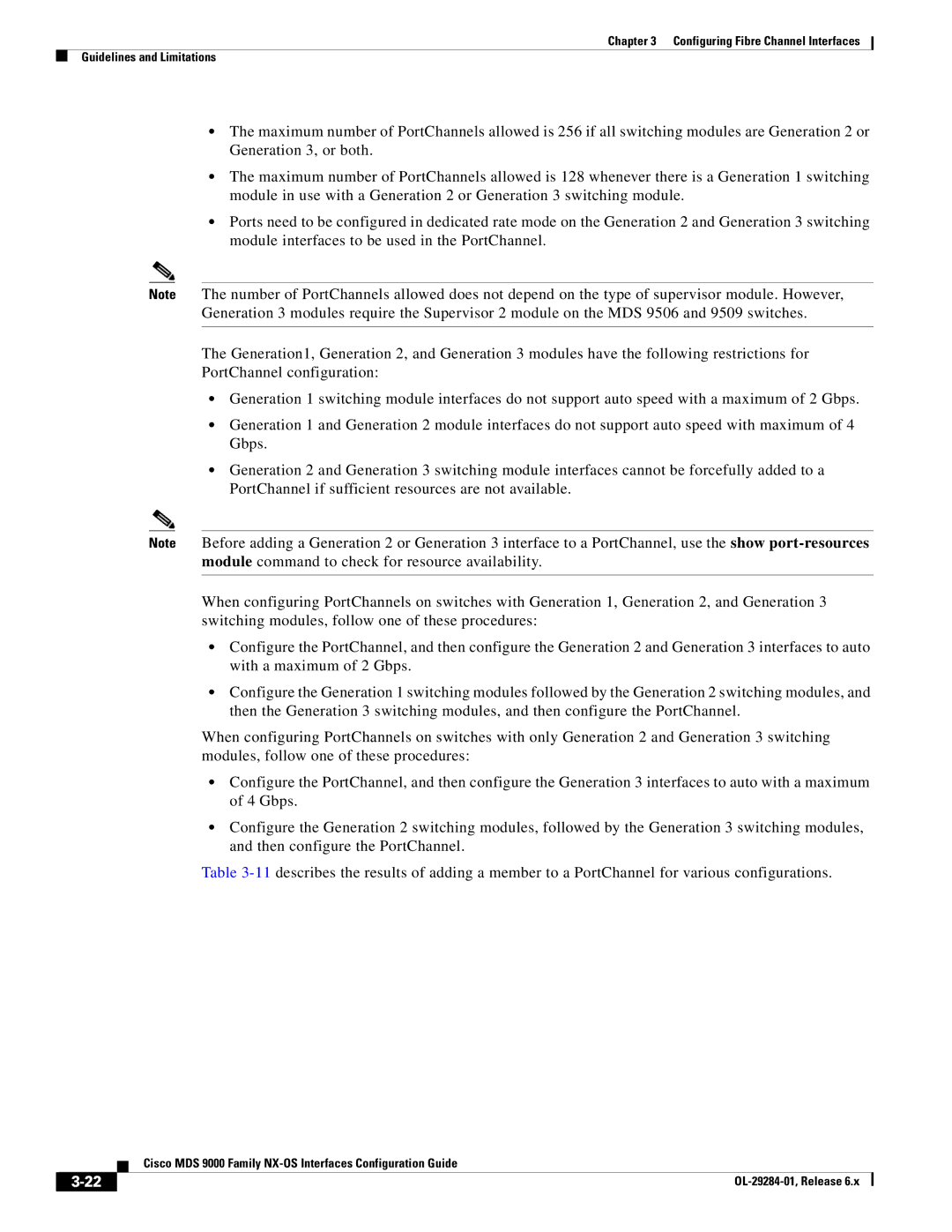 Cisco Systems DSC9148D8G48PK9 manual Cisco MDS 9000 Family NX-OS Interfaces Configuration Guide 