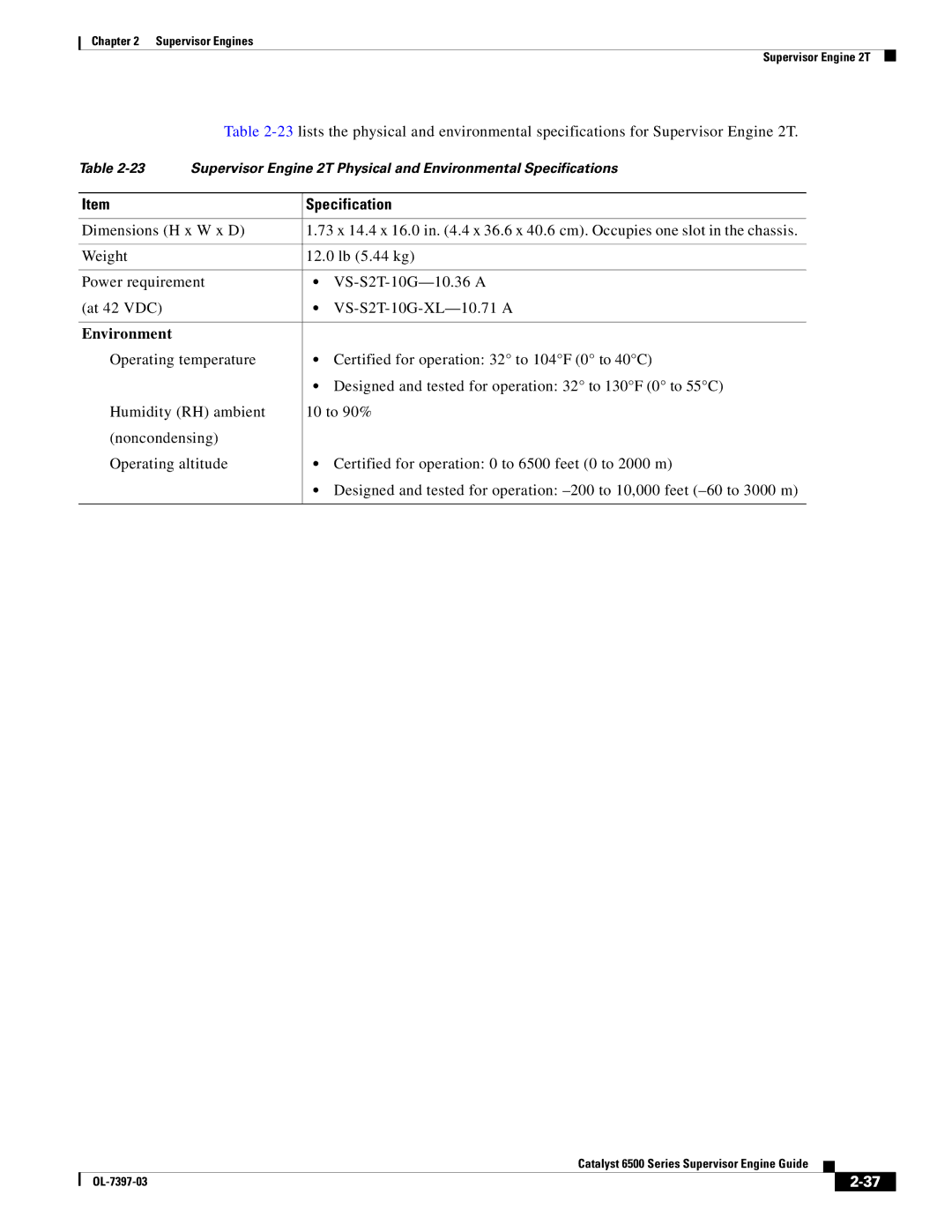 Cisco Systems DSN09EVS720ACK9 manual Specification 