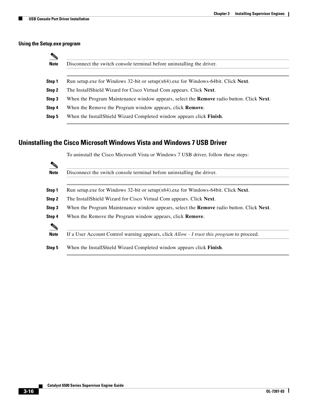 Cisco Systems DSN09EVS720ACK9 manual Using the Setup.exe program 