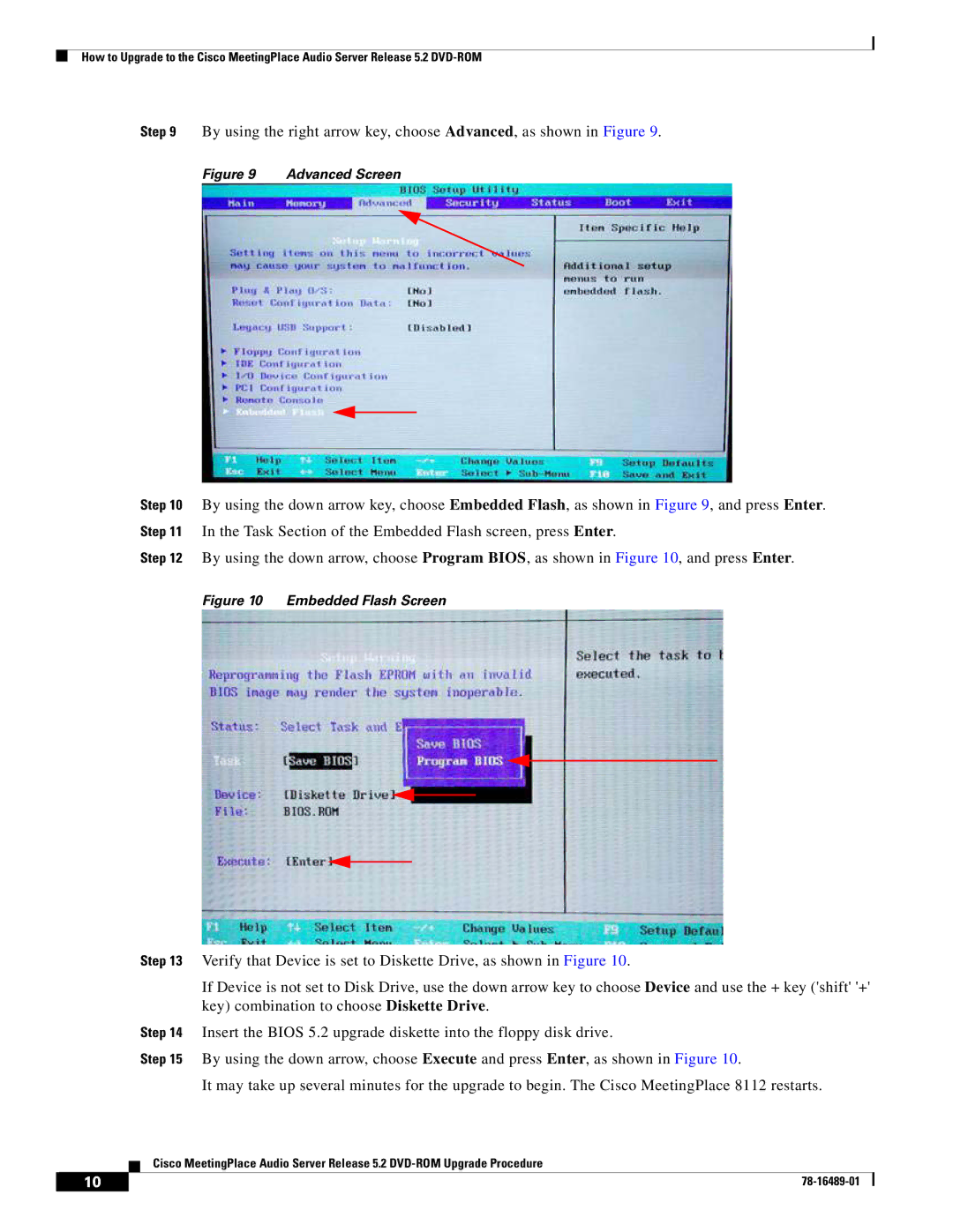 Cisco Systems DVD-ROM manual Key combination to choose Diskette Drive 