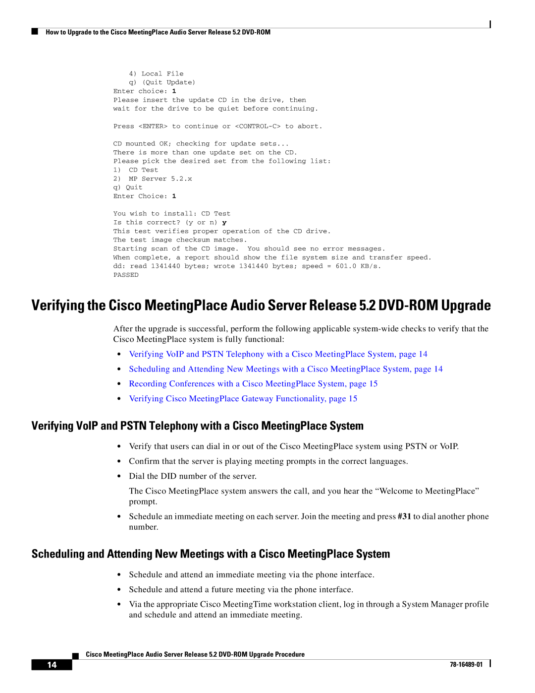 Cisco Systems DVD-ROM manual Passed 