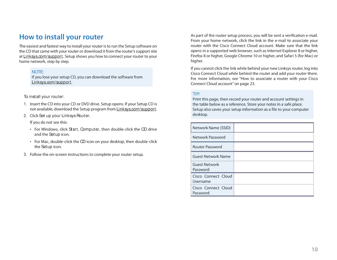 Cisco Systems EA3500 manual How to install your router, Setting Up Basics 