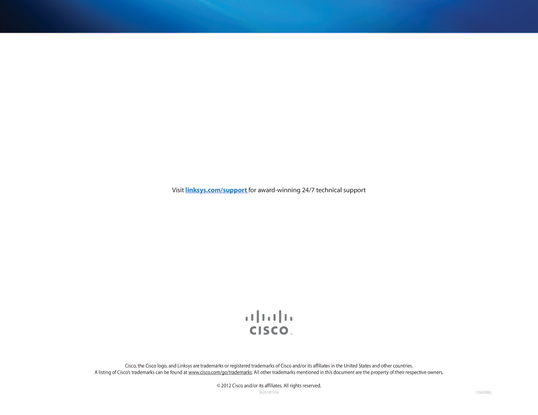 Cisco Systems EA3500 manual 3425-00125A 