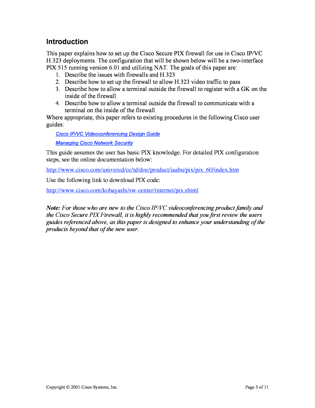 Cisco Systems EDCS-154011 manual Introduction 