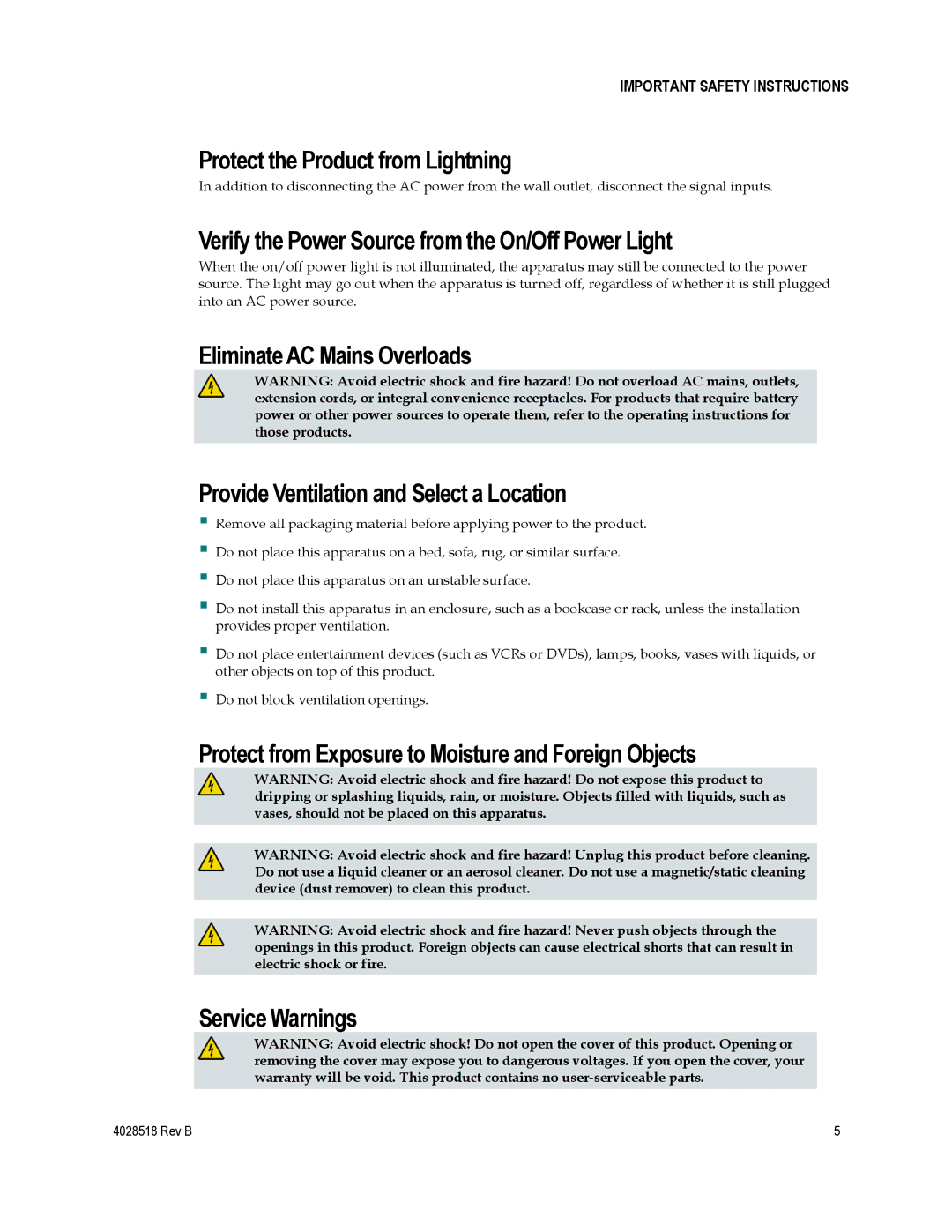 Cisco Systems 4025508, EPC2202 Protect the Product from Lightning, Verify the Power Source from the On/Off Power Light 