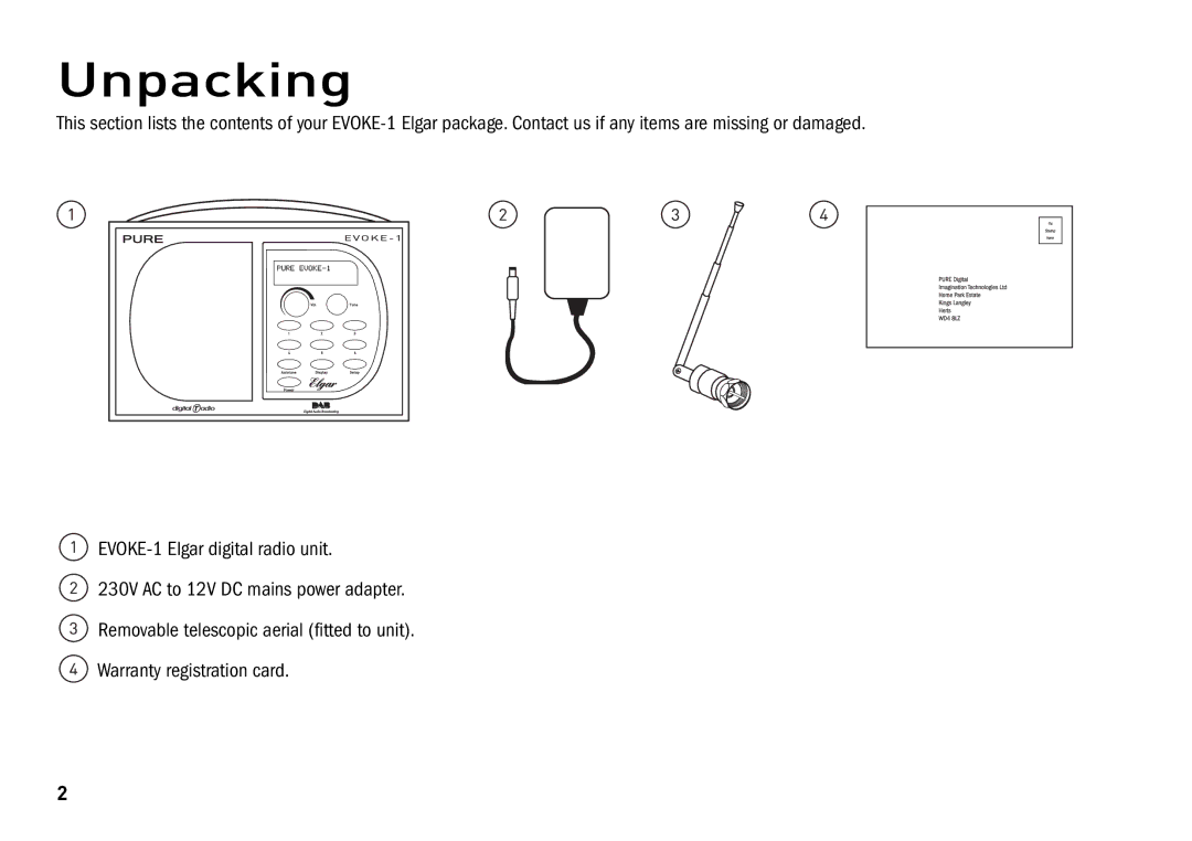 Cisco Systems EVOKE-1 manual Unpacking 