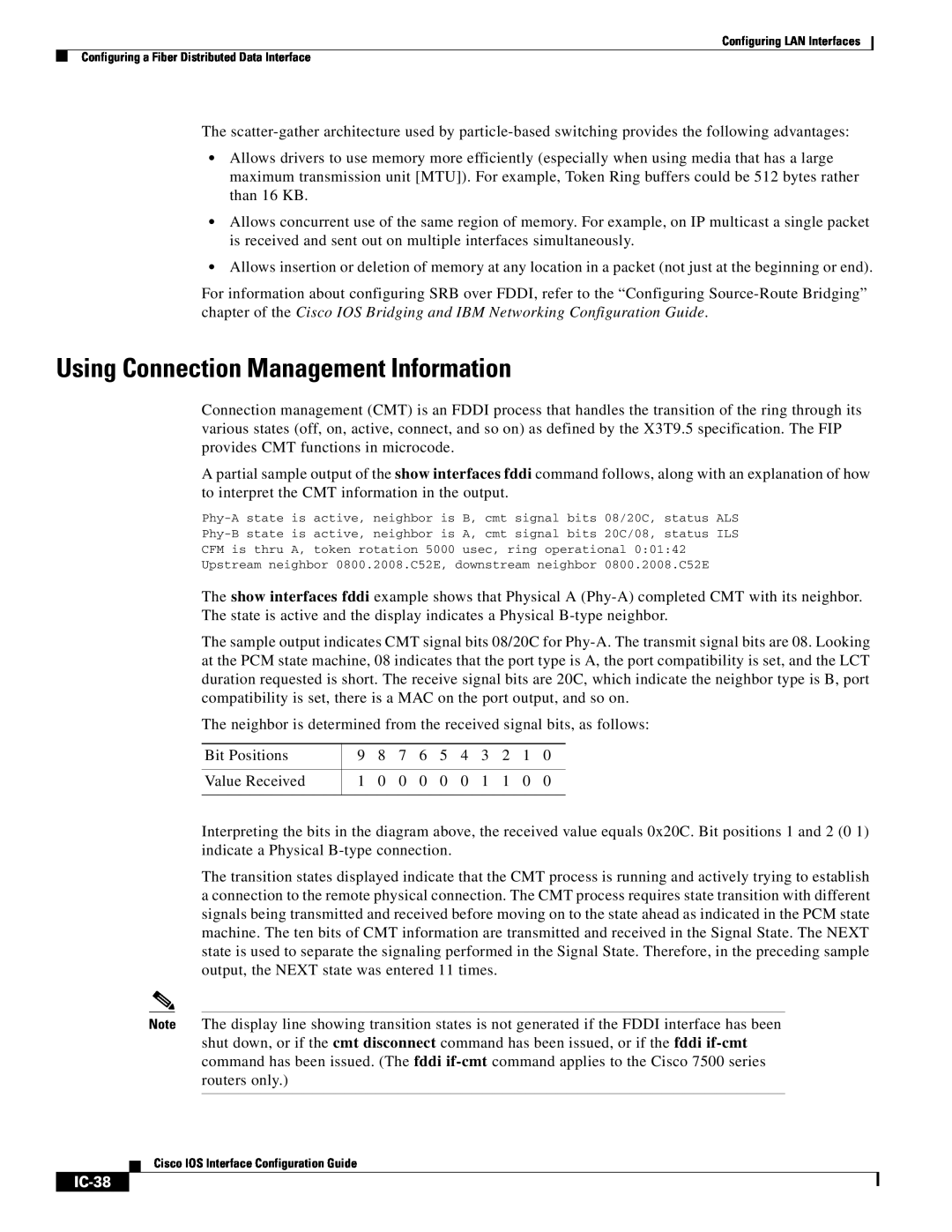 Cisco Systems IC-23 manual Using Connection Management Information, IC-38 