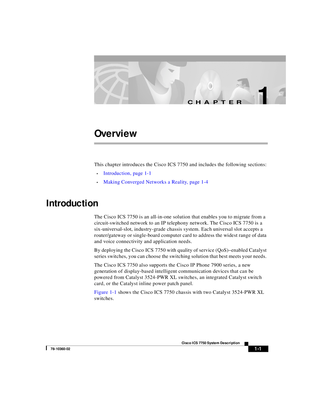 Cisco Systems ICS-7750 manual Overview, Introduction 