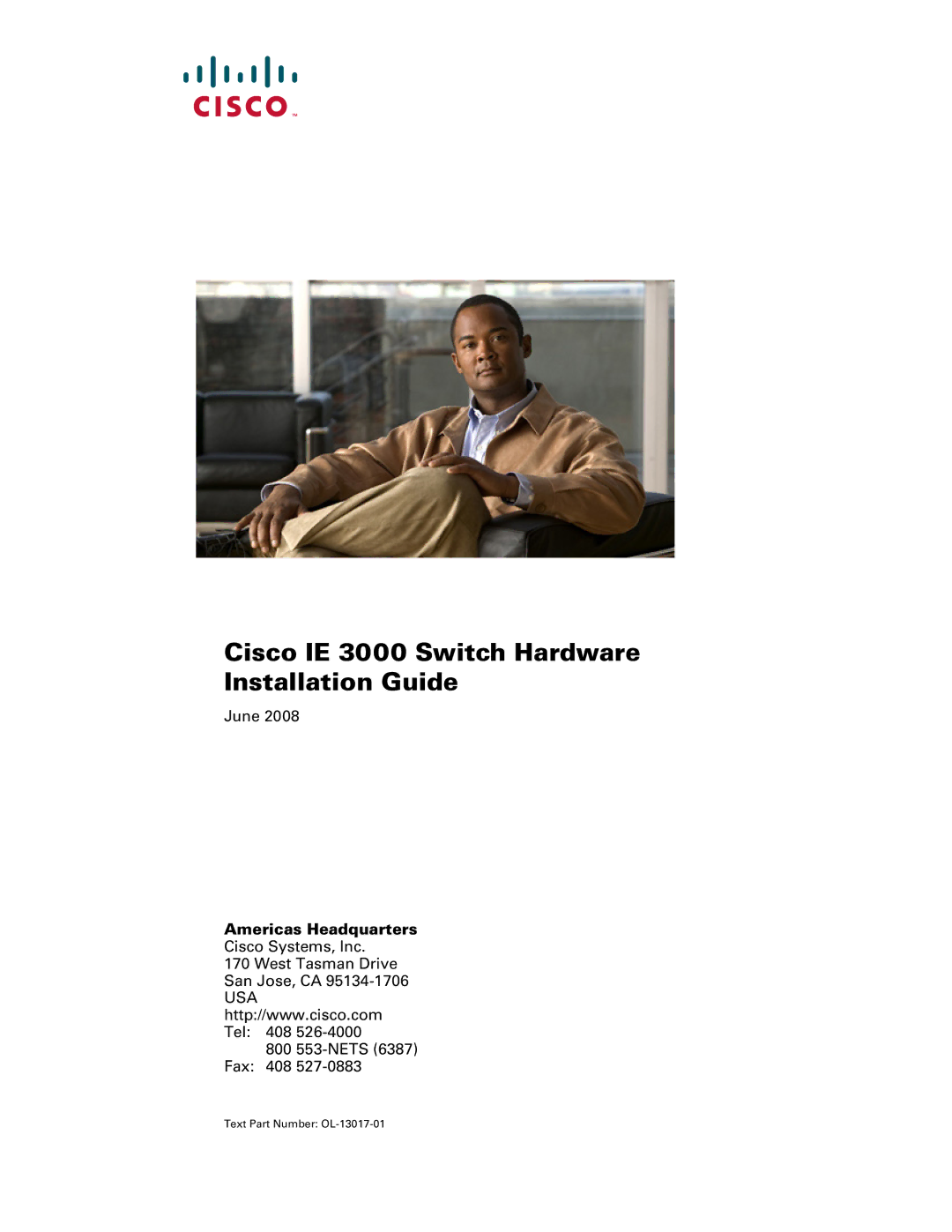 Cisco Systems IE 3000 Series, IEM30004PC manual Cisco IE 3000 Switch Hardware Installation Guide 