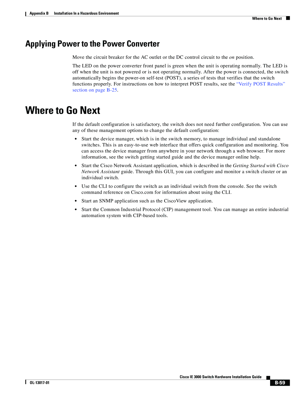 Cisco Systems IE 3000 Series, IEM30004PC manual Where to Go Next 